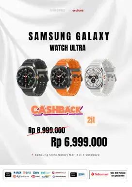 [FREE GALAXY A06] SAMSUNG GALAXY WATCH ULTRA