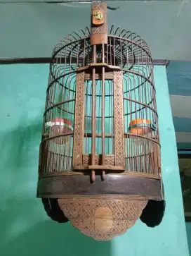 Sangkar Anis Merk Ebod, Bekas layak pakai, Cat Masih Bawaan,