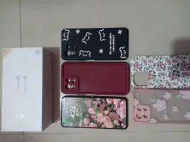 Dijual Xiaomi 11 Lite Peach Pink 6/64