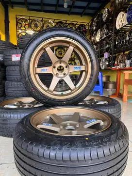 VELG TE37 R18*8,5/9,5 INNOVA,ACCORD,XPANDER,HRV,CRV,CAMRY,CIVIC,RUSH