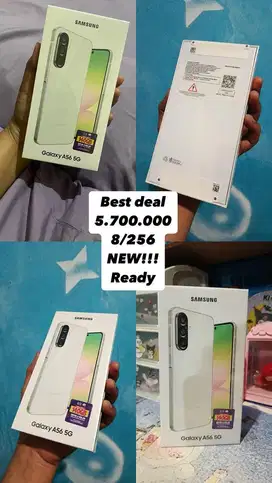 Samsung a56 8/256 new segel
