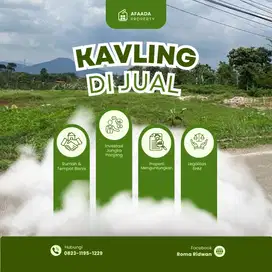 Tanah Kavling Pinggir Jalan SHM, Dekat 5 Kampus Besar Bandung