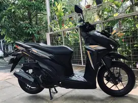 Honda Vario 125 cbs iss 2021 stnk D 09/26 Hitam Km 27500