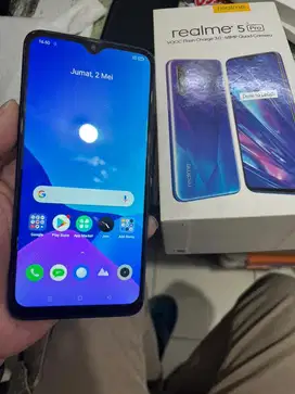 Realme 5 pro ram 4/128 fullset original no charger aja harga net aja