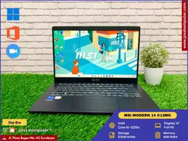 Laptop MSI Modern 14 C12CMO Intel Core i5-1235U Ram 8GB SSD 512GB