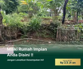 Tanah Kavling Pinggir Jalan Kota Bandung Luas 82 M2