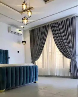 Grosir Tirai Gorden Jendela Gordyn Mewah Hordeng Model Terbaru Murah