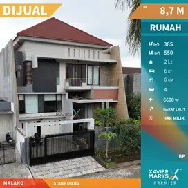 Dijual Rumah Premium di Istana Dieng, Malang