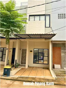 DIJUAL RUMAH MODERN MINIMALIS PINANG RANTI TMII LUBANG BUAYA