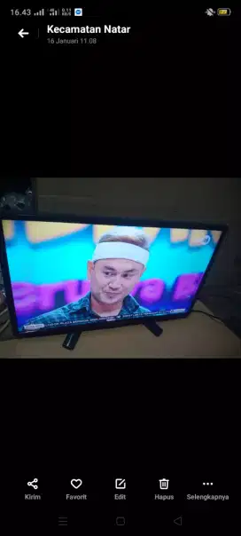 Tv LED 24 SHARP muluz