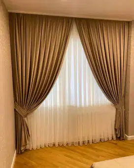 Ahli Buat  Tirai Gorden Jendela Gordyn Mewah Hordeng Model Terbaru Mur
