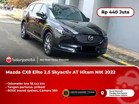 [ LOW KM ] Mazda CX-8  Elite 2.5 Skyactiv AT Hitam 2022/2023