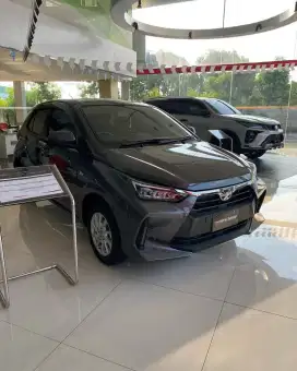 DP 7JT AGYA G MATIC CVT 2025 / MANUAL MT GREY SILVER MERAH HITAM PUTIH