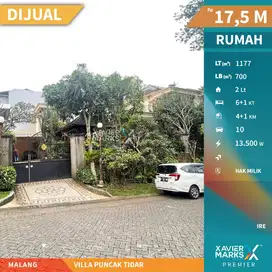 Dijual Rumah Sultan Mewah Double Hook di VPT Tidar Malang