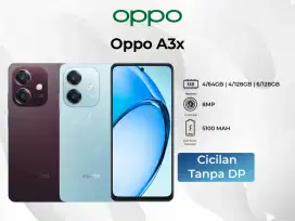 CICILAN KREDIT TANPA DP BUNGA 0% 3 BULAN, OPPO A3X 4/64 4/128 6/128