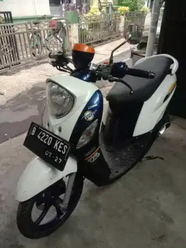 Dijual Yamaha Fino 2017 injeksi BPKB doang