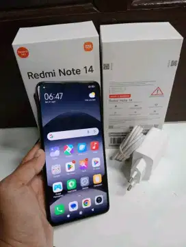 Redmi note 14 4G Fullset 8/128GB no minus