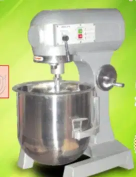 Mixer planetary 10l mesin aduk adonan serut kelapa container meja