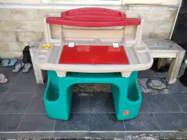 jual seken meja belajar anak step2 original