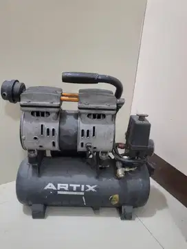 ARTIX Air Compressor Mini Oilless 0.75 HP Tangki 9 Liter