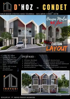 D’HOZ – CONDET Hunian modern, strategis, dan terjangkau
