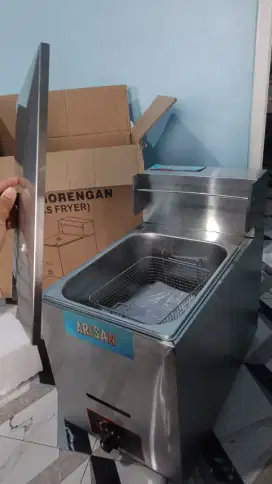 Deep Fryer gas Go mesin GF-71 6 Liter kondisi Baru