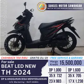 modal KTP & KK dan uang 1 jt sudah bisa milikin BEAT LED NEW TH 2024