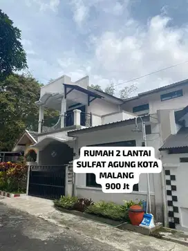 Jual rumah sulfat agung malang