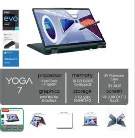 Lenovo Yoga 7  | 14 | i7-1360P | SSD 1TB