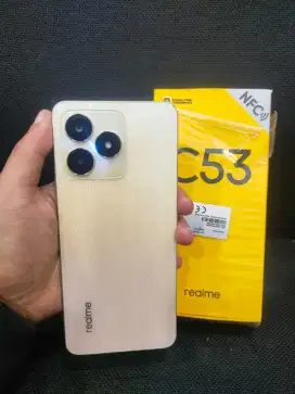 Realme C53 6/128 Fullset Ori, Mulus, Nominus, Siap Pakai