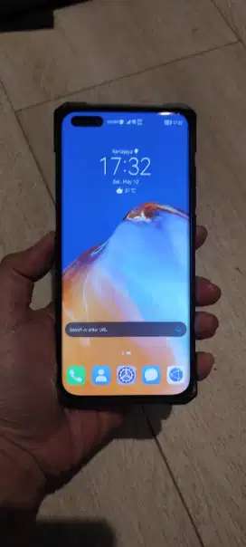 Dijual Huawei P40Pro warna Silver Blue