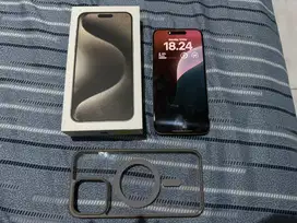 Iphone 15 promax 256gb natural all operator 5G fullset resmi IBOX PA/A