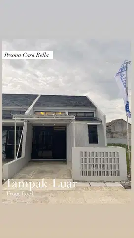 Rumah cluster dekat ke ponpes attaqwa