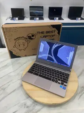 (S02)  LAPTOP SAMSUNG CHROMEBOOK PLAYSTORE RAM 4GB SSD 32GB BERGARANSI