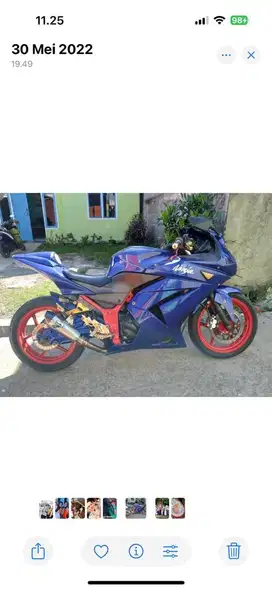 Jual motor dapet helm