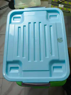 Box Plastik Ukuran Sedang Warna Biru Untuk Menyimpan Berkas