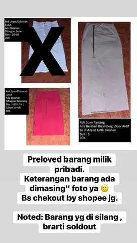 Pleloved Rok Span Dibawah Lutut & Panjang
