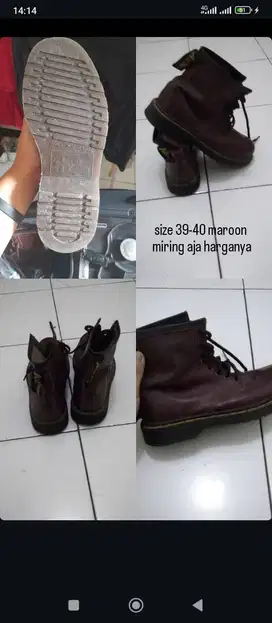 sepatu boots dr.martens