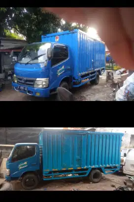 Truk cdd Dyna 6ban box stnk kir hidup