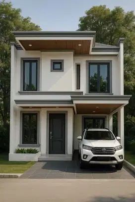 Rumah 2 lantai dilokasi strategis cash dan bertahap mulai 350 jutaan