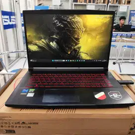 Laptop Gaming MSI GF63 i7 gen 11 RAM 16GB SSD 512GB + 512GB RTX 3050