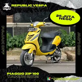 Dijual Cepat Piaggio Zip 100cc Th 2012 GOOD CONDITION.