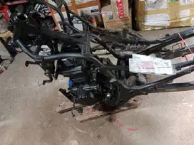 Mesin Ninja 250 fi set rangka