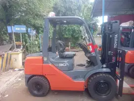 Forklift Baru Toyota 3 Ton,Matic,Tiang 3 Meter,1DZ-II,8FD30,Tahun 2024