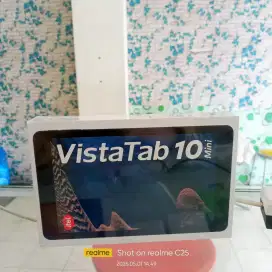 VistaTab 10 mini 3+5/64 BARU fullset normal bisa Tukar Tambah