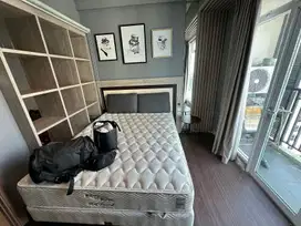 disewakan 1BR furnished Apt. Puri Orchard lt tinggi view pool