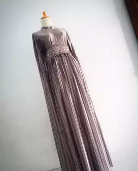 Dress gown kondangan gamis wanita