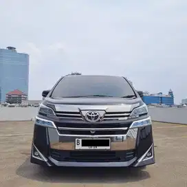 Toyota Vellfire 2.5 G ATPM 2018 Hitam Pilot Seat