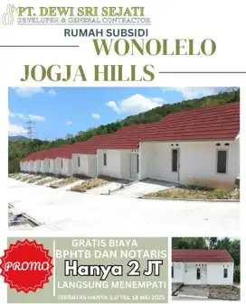Dijual Rumah Murah Siap Huni GRATIS BPHTB&NOTARIS lokasi Pleret Bantul