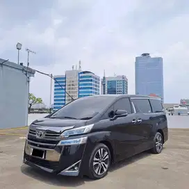 Toyota Vellfire 2.5 G ATPM 2018 Hitam Pilot Seat
